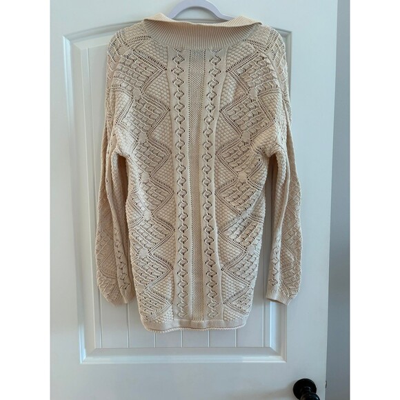 Free People Beach Cardigan Sweater XS Oversized - Picture 3 of 8